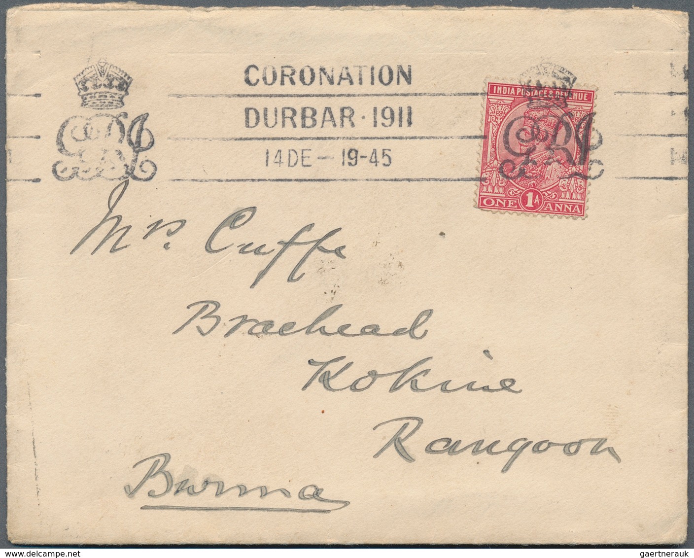 Birma / Burma / Myanmar: 1895/1960, Covers/ppc/used Stationery Cards (29) Inc. Many Better Items - Myanmar (Burma 1948-...)