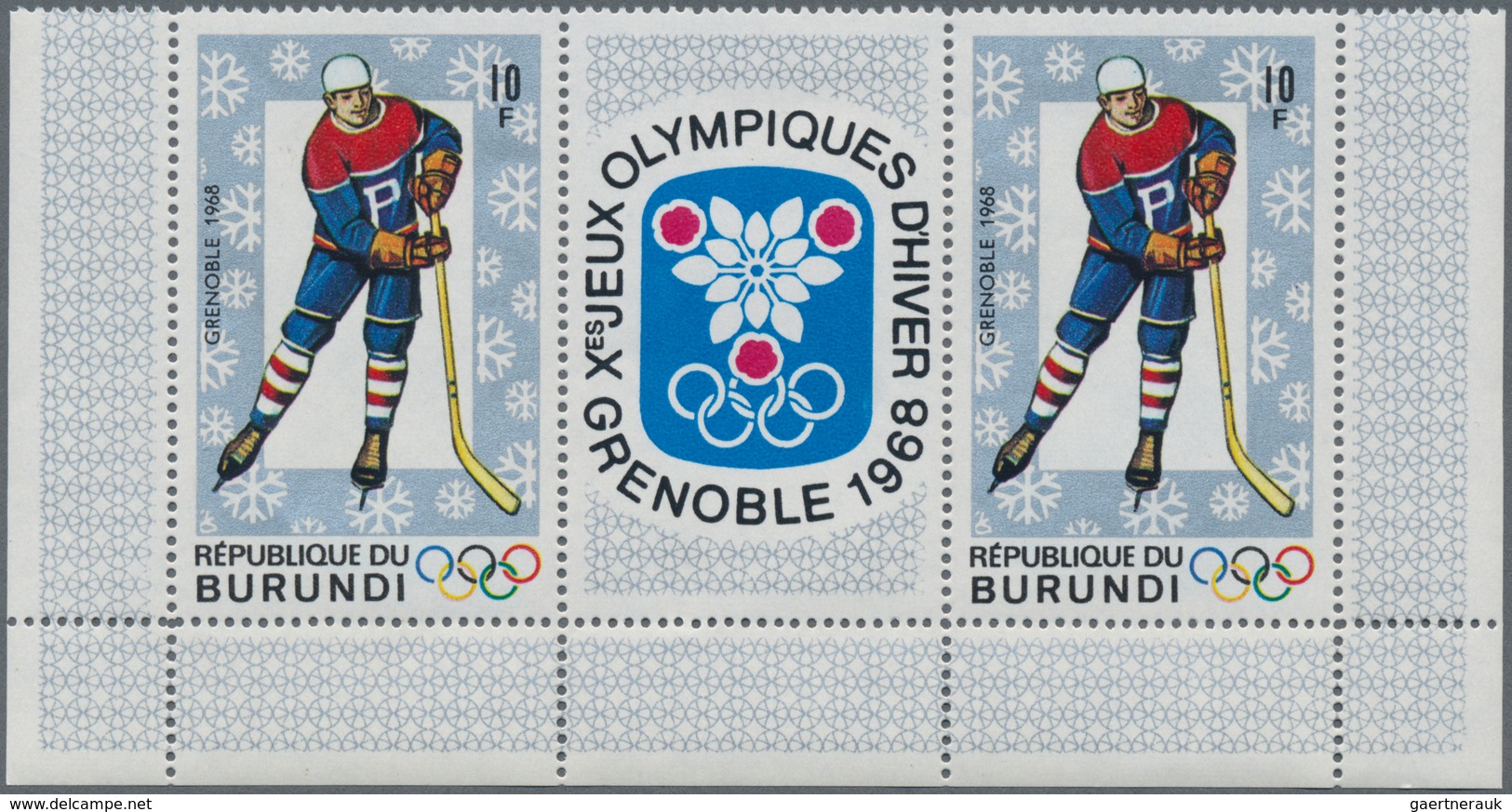 Burundi: 1968/1975, Accumulation In Large Box With Many Complete Sets Some In Larger Quantities, Imp - Sammlungen