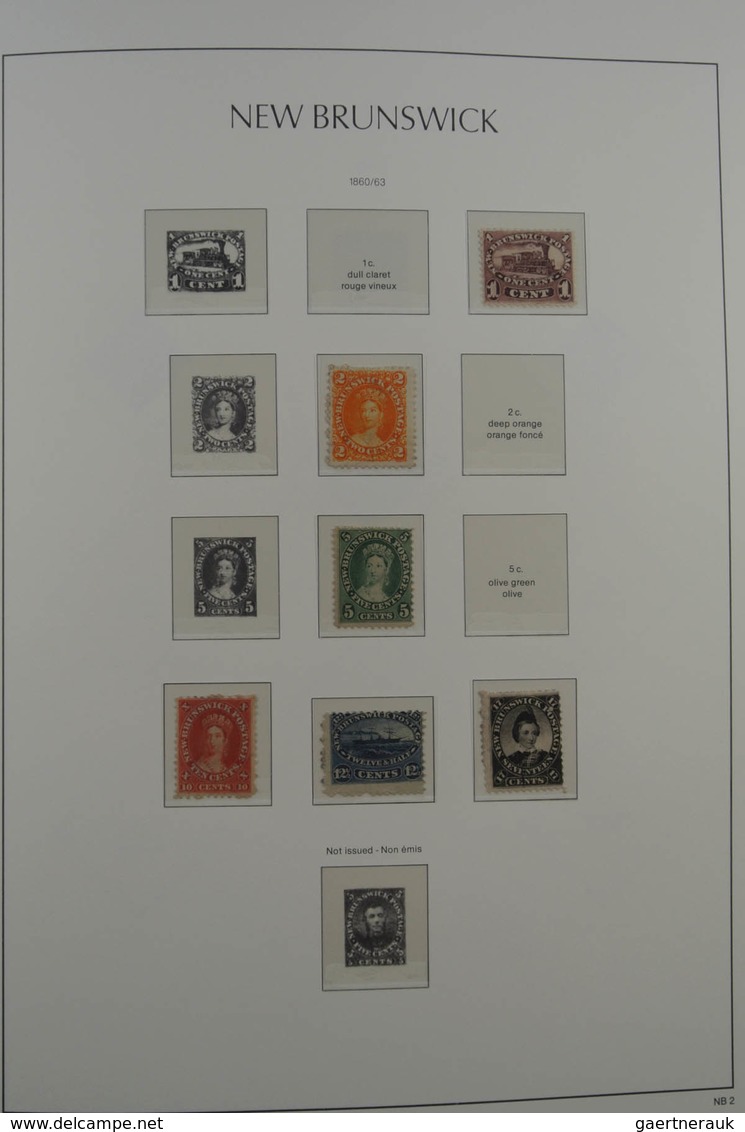 Canada: 1852-1978: Well Filled, MNH, Mint Hinged And Used Collection Canada 1852-1978 In Leuchtturm - Sammlungen