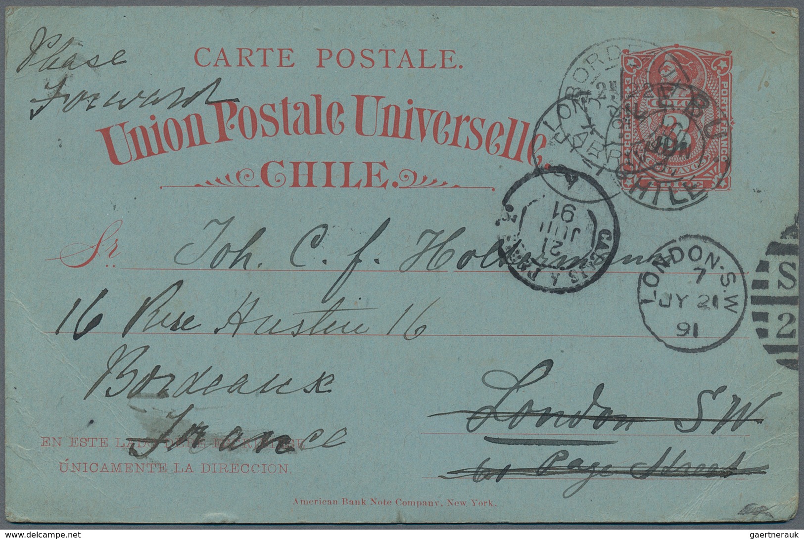 Chile - Ganzsachen: 1890's-1910's: Group Of 30 Postal Stationery Cards And Envelopes, Some Used To G - Chile