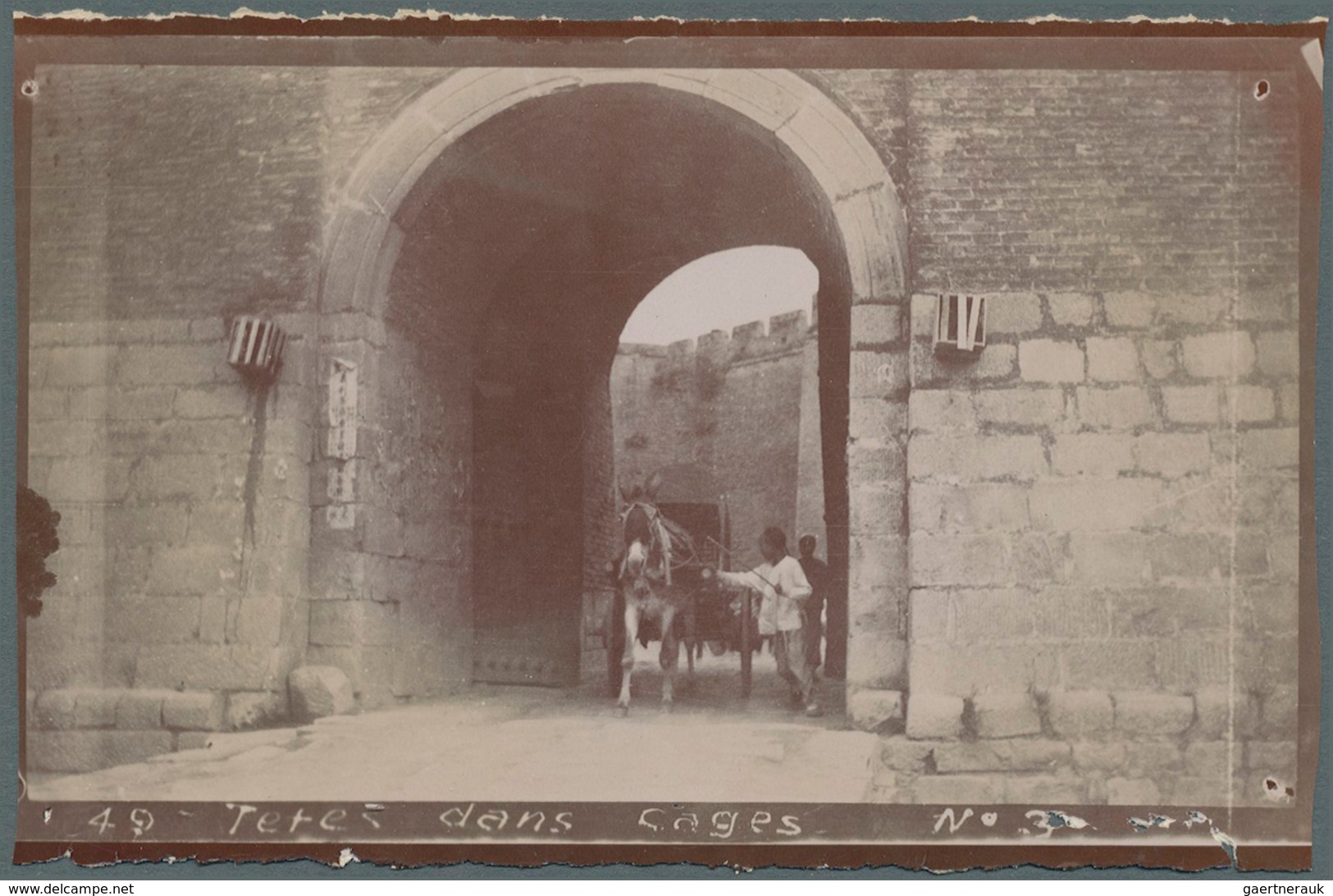 China: 1901-1906, komplettes Album mit 96 Fotografien mit landestypischen Darstellungen, dabei Sehen