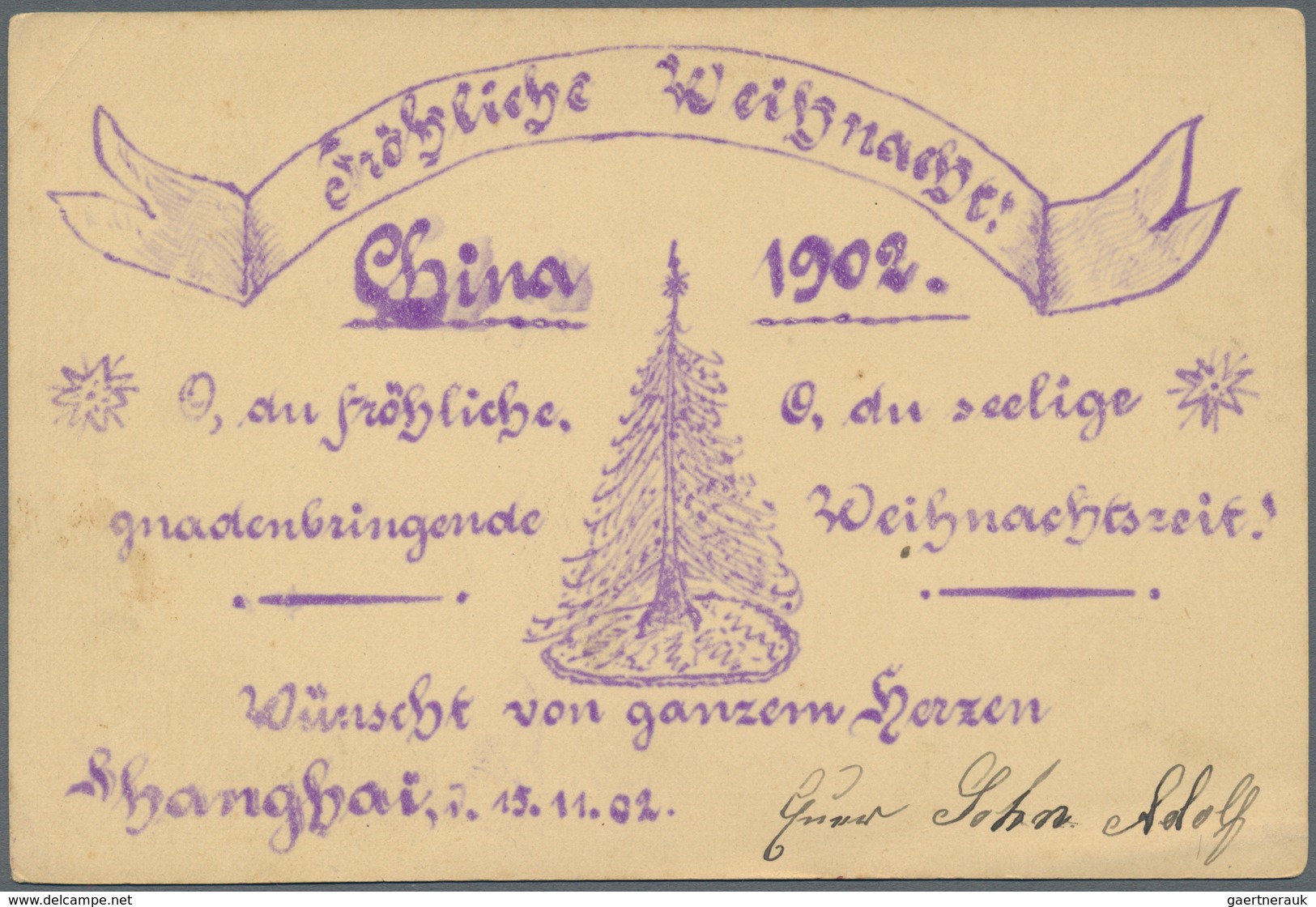 China: 1902/36, Covers (6 Inc. Registration), Ppc (1) Used Moukden Or Shanghai To Germany Or CSR; Pl - Sonstige & Ohne Zuordnung