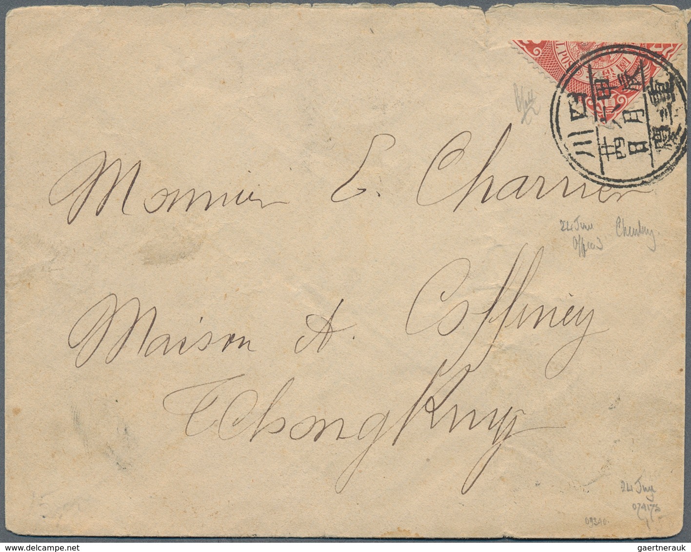 China: 1903/49, 13 Covers And Cards Of The Empire And The Republic, Some In Mixed Condition, Includi - Sonstige & Ohne Zuordnung