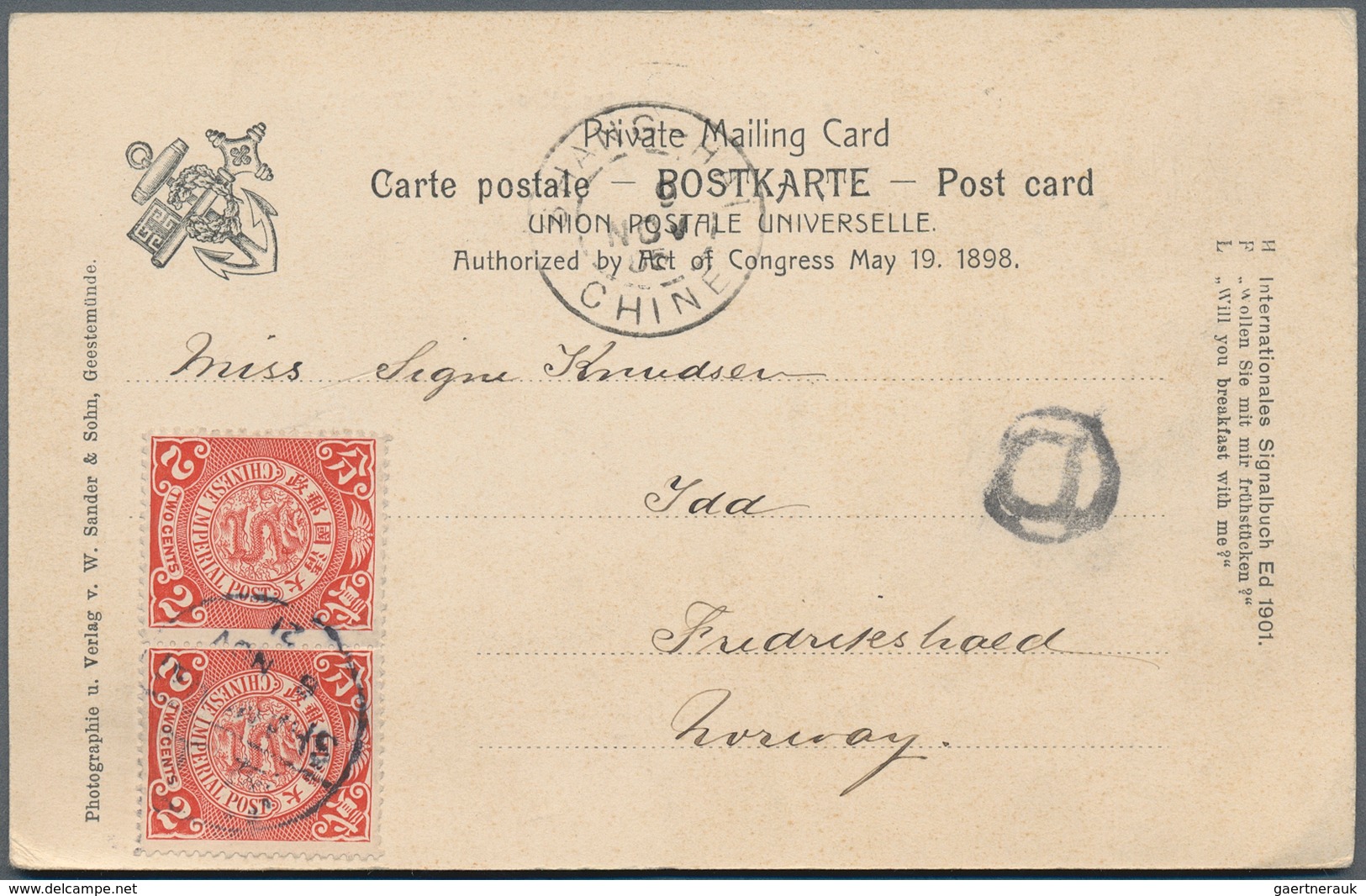 China: 1905/1953, ca. 180 covers and cards in 1 white box, mostly Republican commercial covers, but