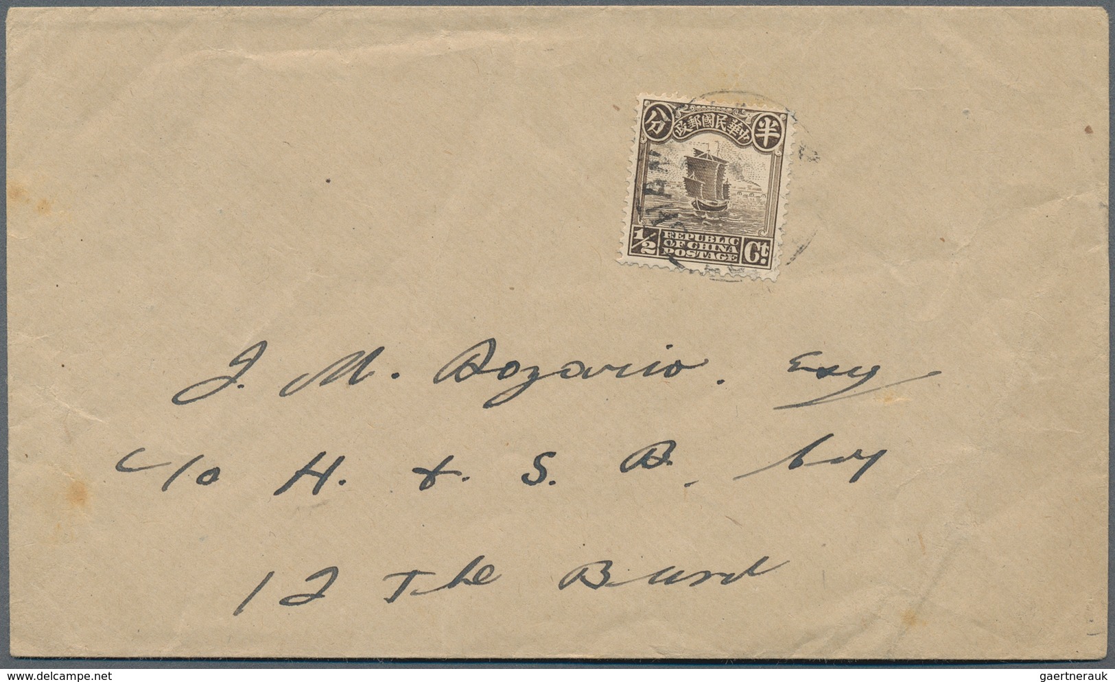 China: 1913/15, Junk London- Or 1st Peking Print Covers (6) Inc. 1/2 S. On Unsealed Print Envelope W - Sonstige & Ohne Zuordnung