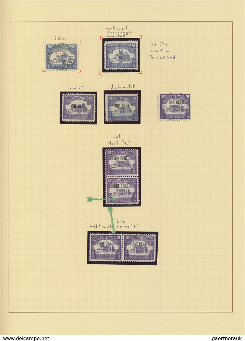 China - Lokalausgaben / Local Post: Hankow, 1893/96, Mint And Used Collection On Pages Inc. Varietie - Sonstige & Ohne Zuordnung