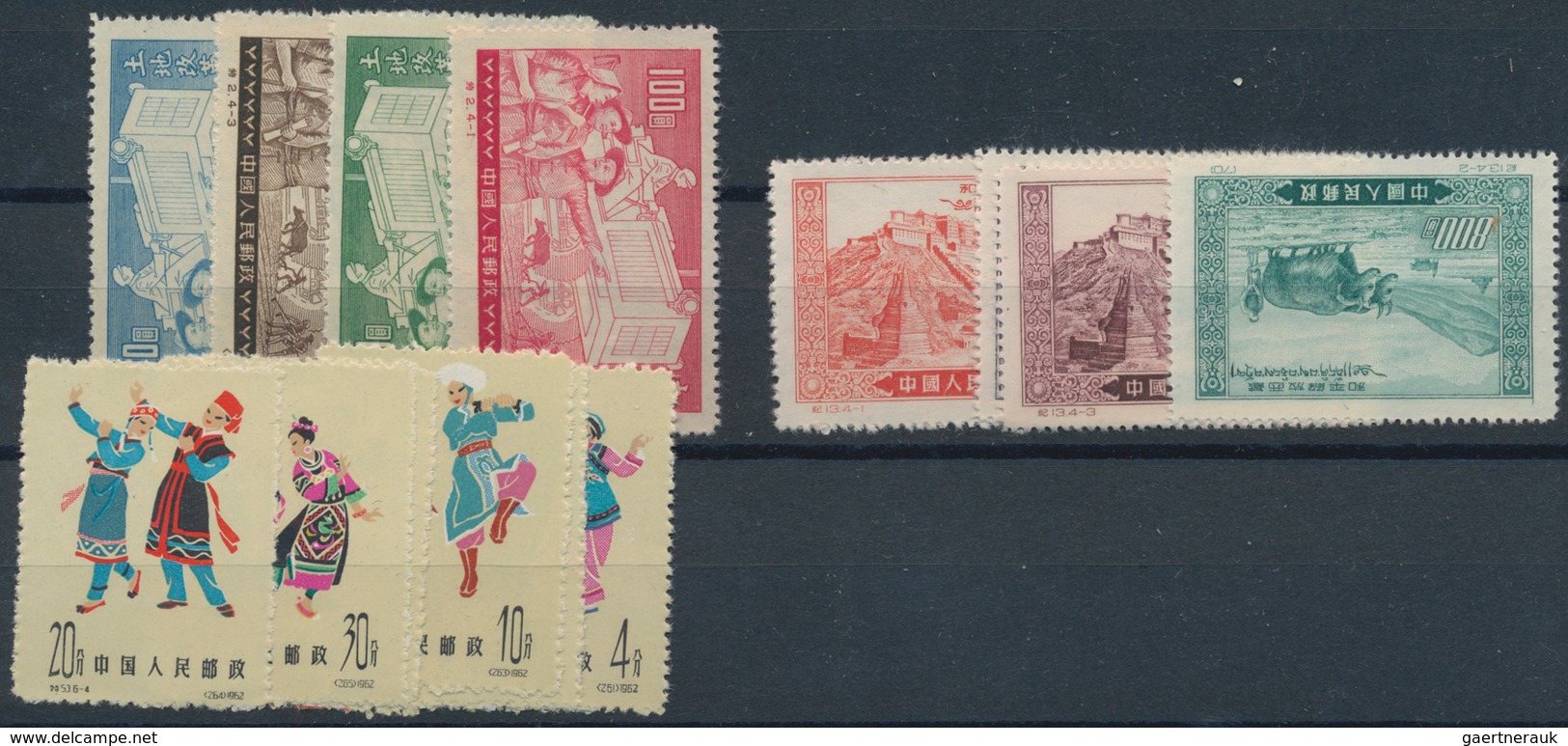 China - Volksrepublik: 1885/1970 (ca.), Mint And Used Collection/assortment On Album Pages/stockcard - Sonstige & Ohne Zuordnung