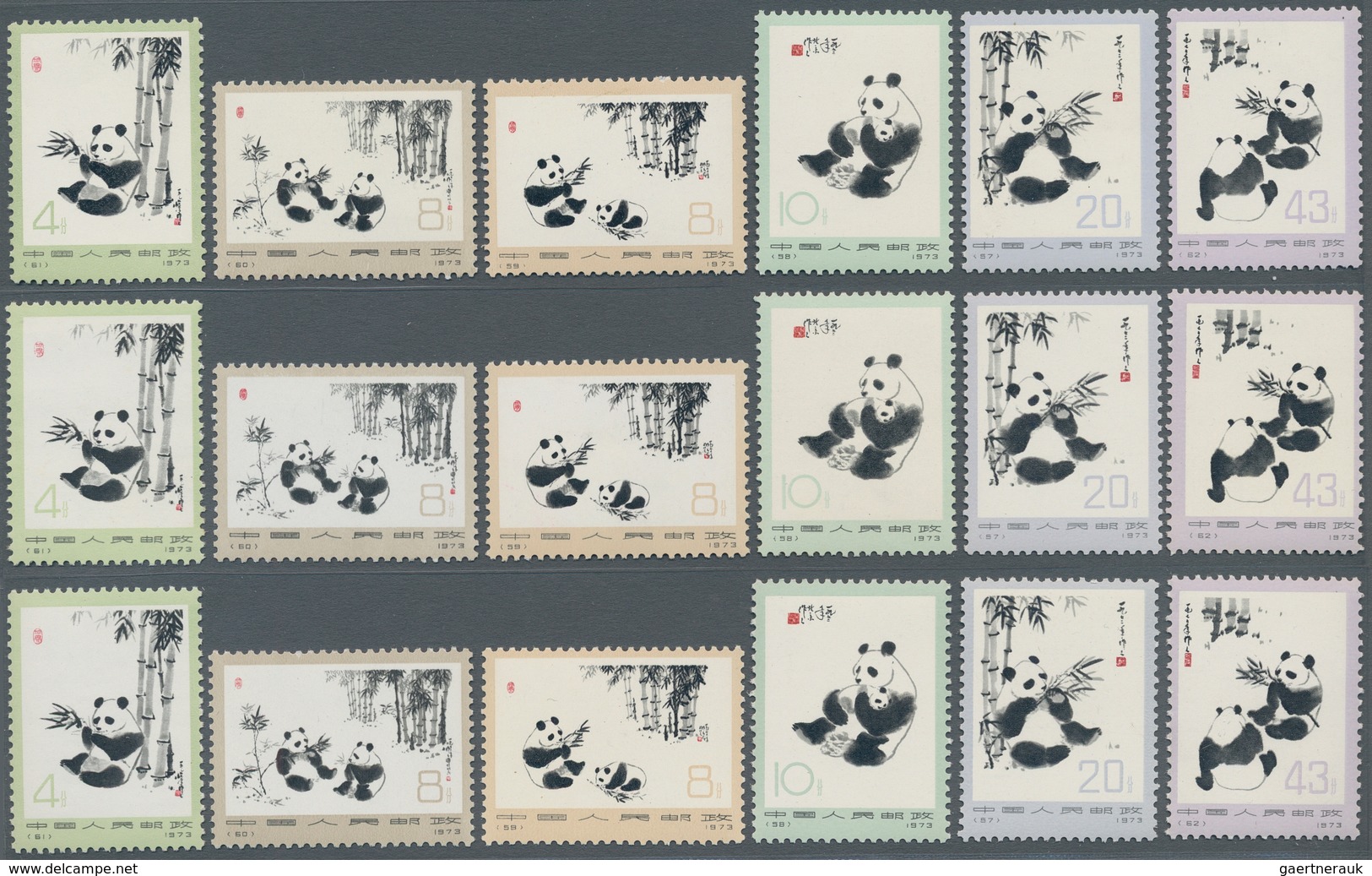 China - Volksrepublik: 1963/1979, MNH Lot Of Better Issues: Michel Nos. 689/98, 726/35, 858/60, 1070 - Sonstige & Ohne Zuordnung