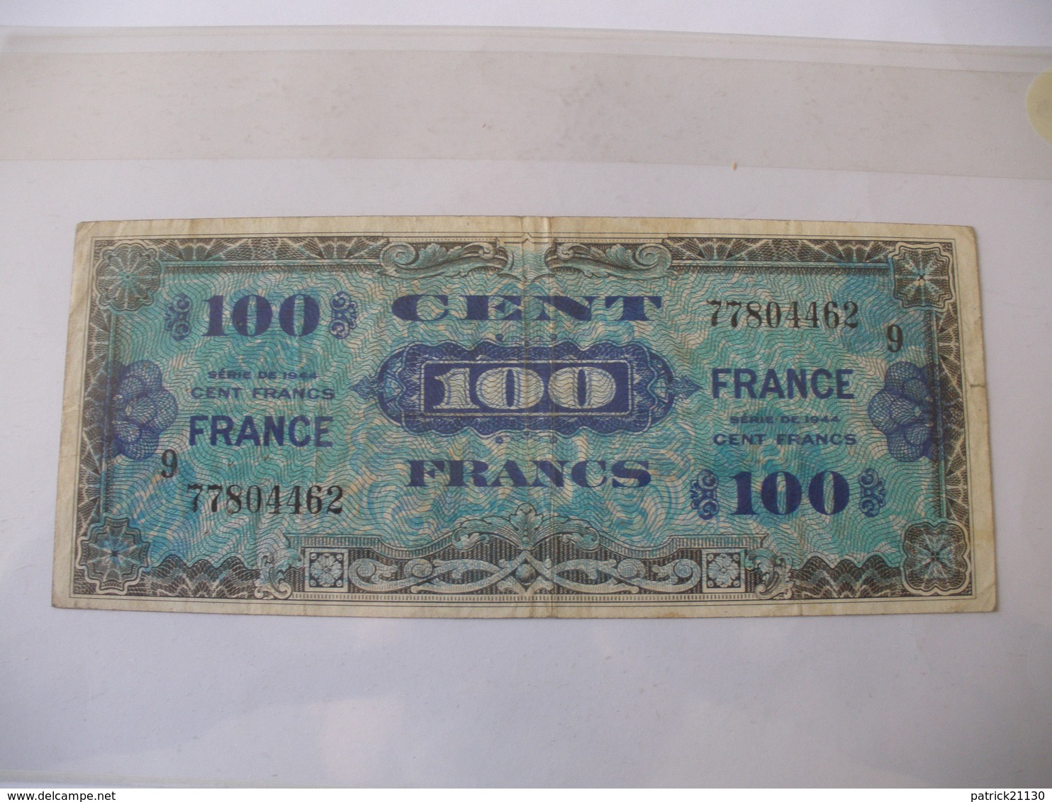 100 F FRANCE TYPE 1945 SERIE 9 - Andere & Zonder Classificatie