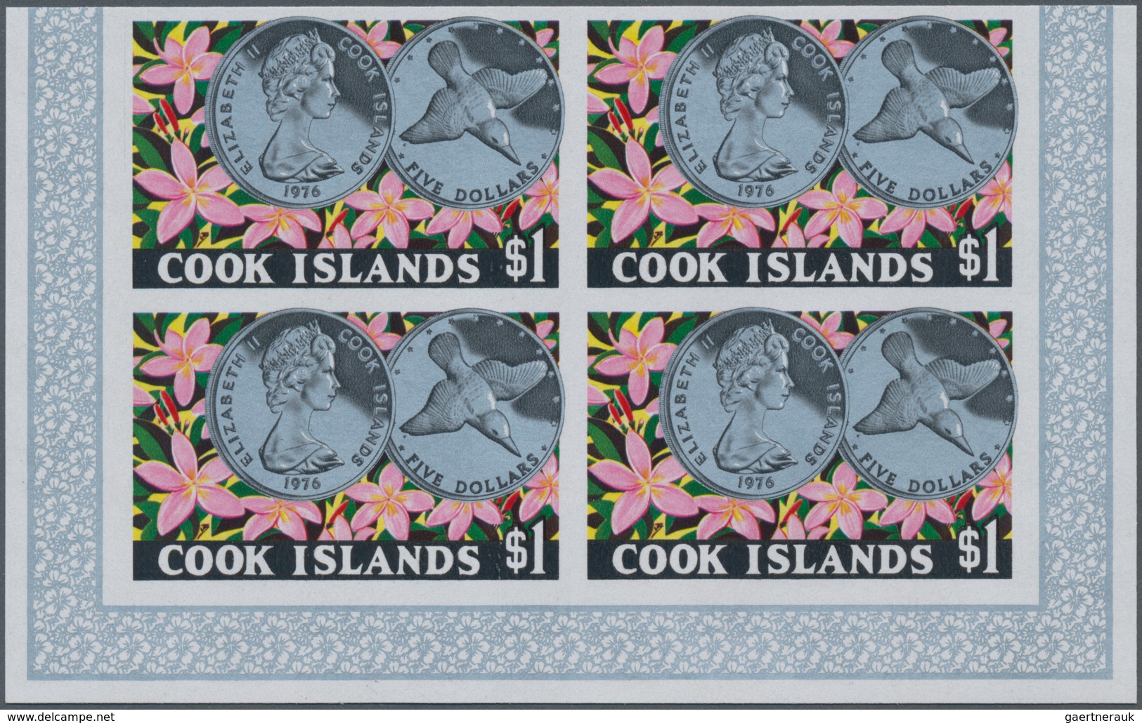 Cook-Inseln: 1972/1986 (ca.), Accumulation With Approx. 260 IMPERFORATE Stamps And 60 Imperf. Miniat - Cookinseln