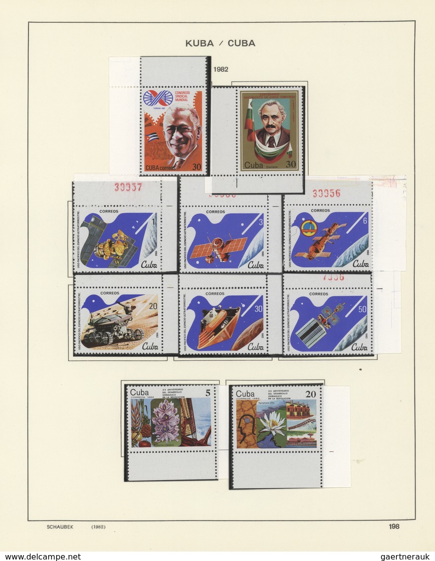 Cuba: 1960/1984, Mainly U/m Collection In Three Albums Comprising Many Complete Commemorative Issues - Autres & Non Classés