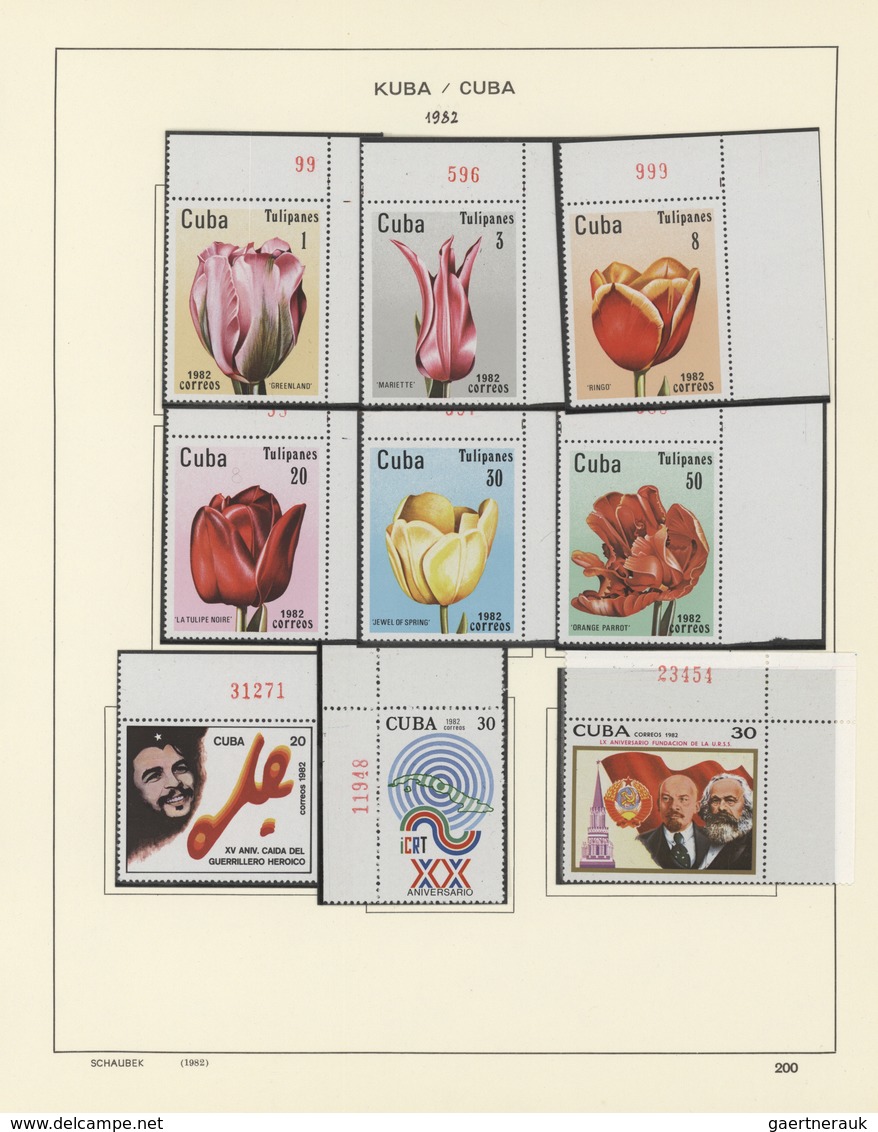 Cuba: 1960/1984, Mainly U/m Collection In Three Albums Comprising Many Complete Commemorative Issues - Autres & Non Classés