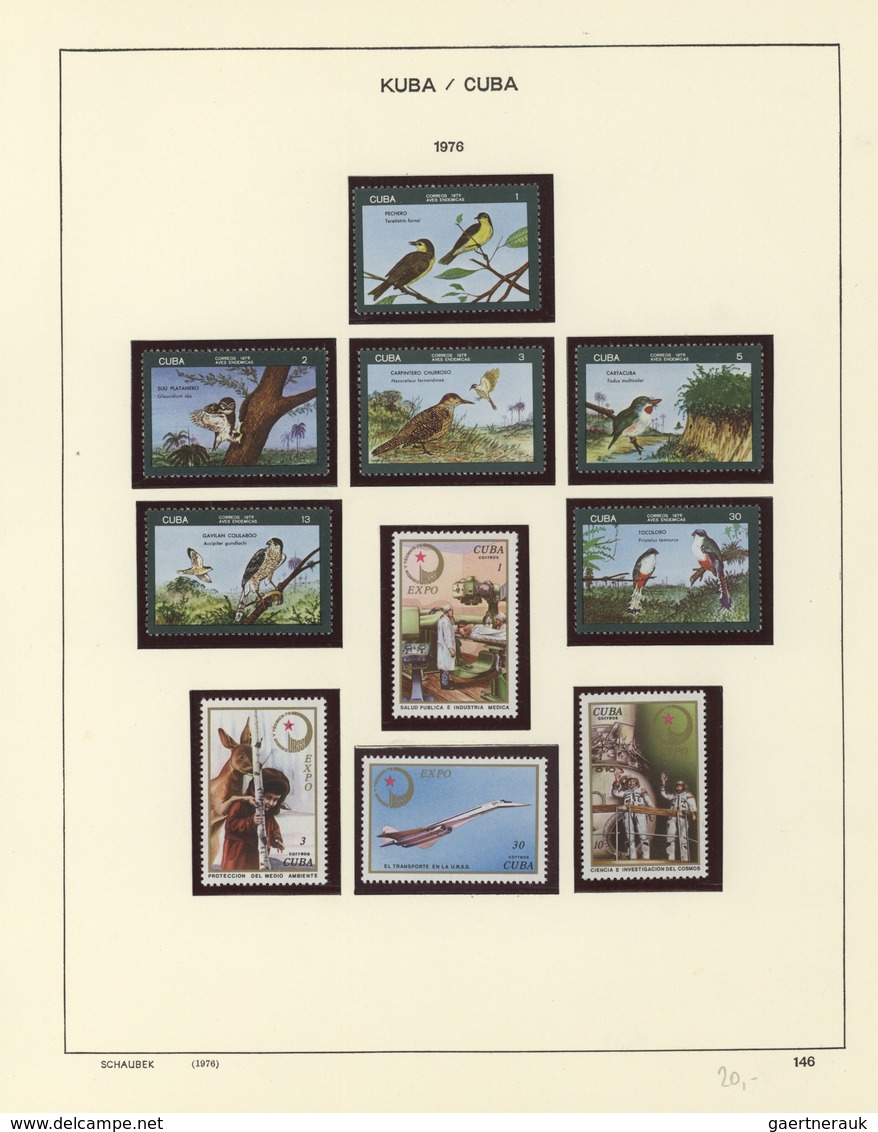 Cuba: 1960/1984, Mainly U/m Collection In Three Albums Comprising Many Complete Commemorative Issues - Autres & Non Classés