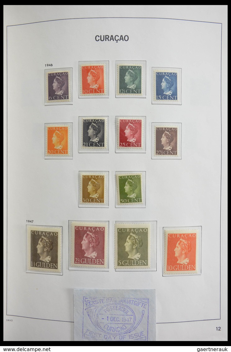 Curacao: 1873-1980: Complete, Almost Only MNH And Mint Hinged Collection (few Stamps Cancelled) Cura - Niederländische Antillen, Curaçao, Aruba