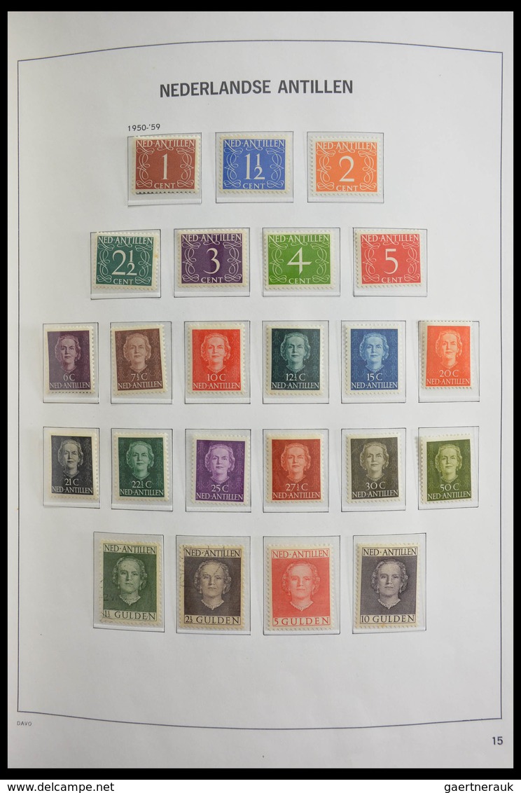 Curacao: 1873-1980: Complete, almost only MNH and mint hinged collection (few stamps cancelled) Cura