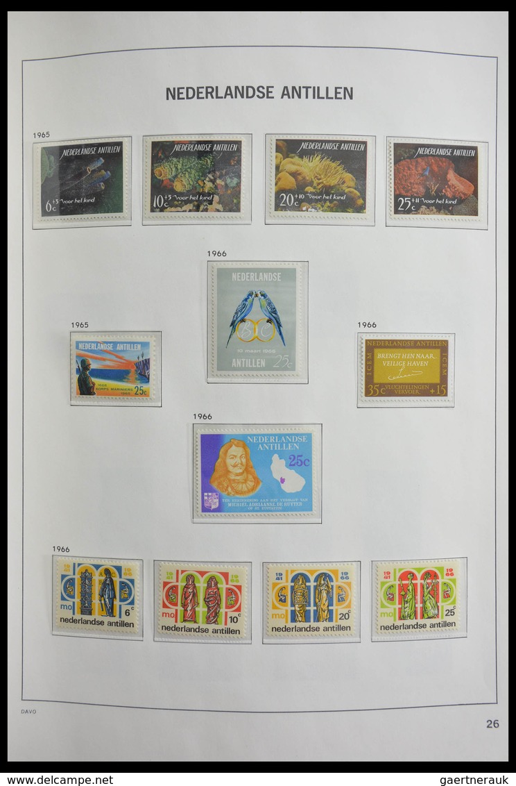 Curacao: 1873-1980: Complete, almost only MNH and mint hinged collection (few stamps cancelled) Cura