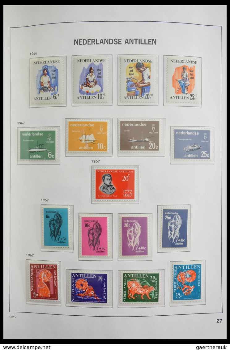 Curacao: 1873-1980: Complete, almost only MNH and mint hinged collection (few stamps cancelled) Cura