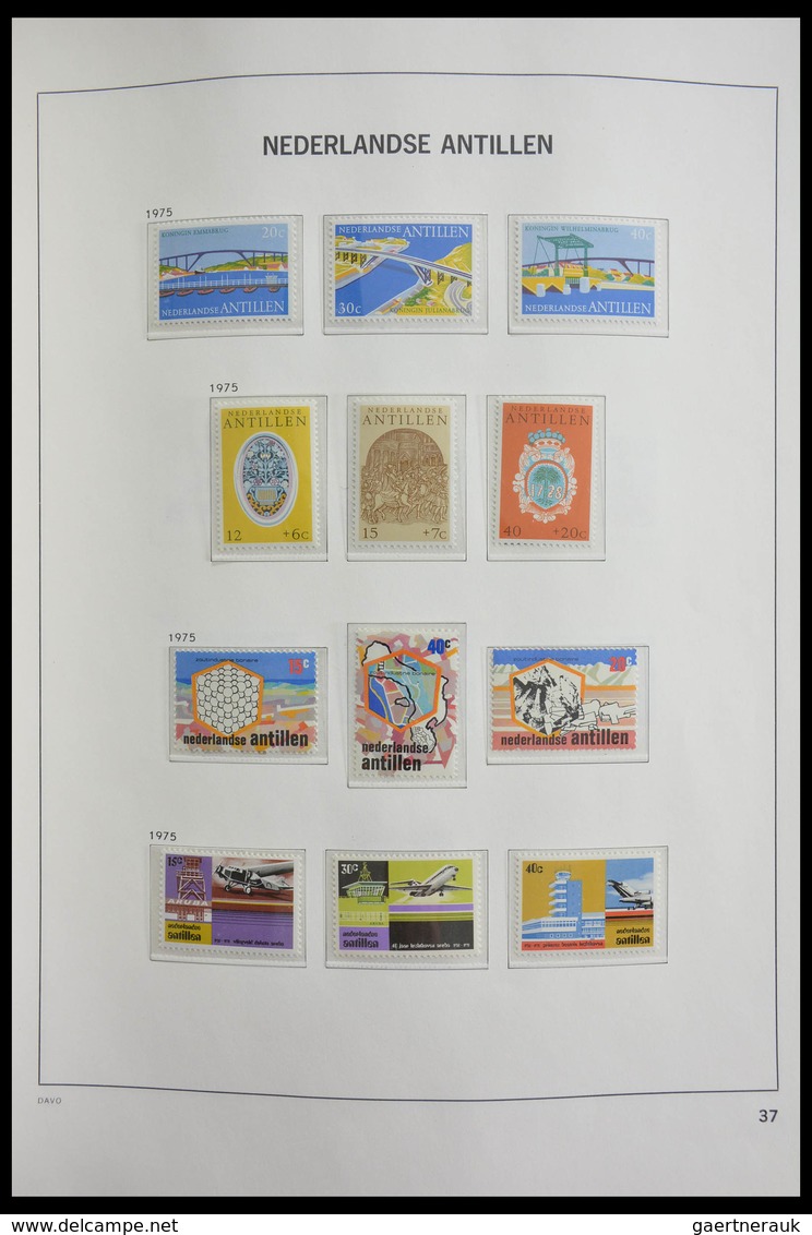 Curacao: 1873-1980: Complete, almost only MNH and mint hinged collection (few stamps cancelled) Cura