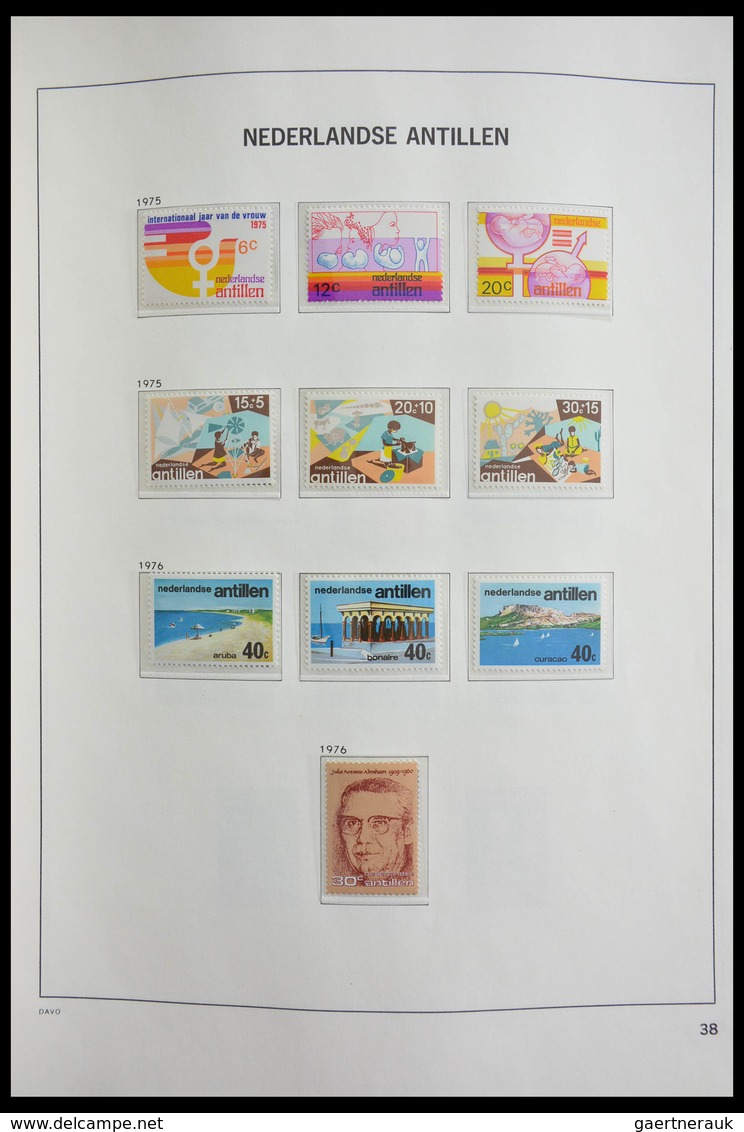 Curacao: 1873-1980: Complete, almost only MNH and mint hinged collection (few stamps cancelled) Cura