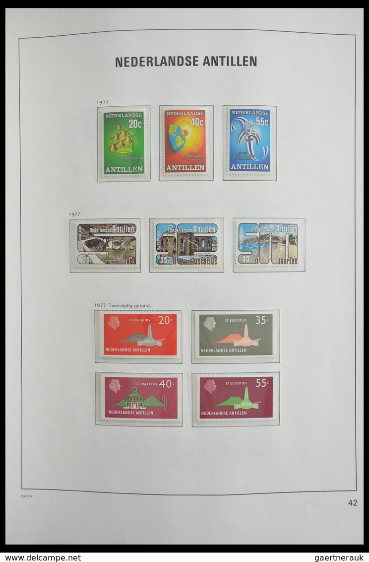 Curacao: 1873-1980: Complete, almost only MNH and mint hinged collection (few stamps cancelled) Cura