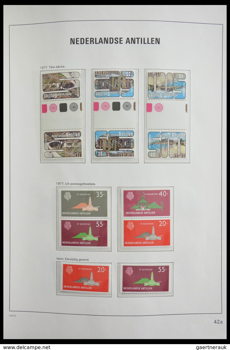 Curacao: 1873-1980: Complete, almost only MNH and mint hinged collection (few stamps cancelled) Cura