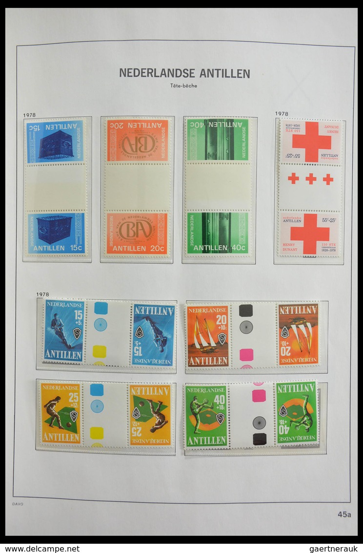 Curacao: 1873-1980: Complete, almost only MNH and mint hinged collection (few stamps cancelled) Cura