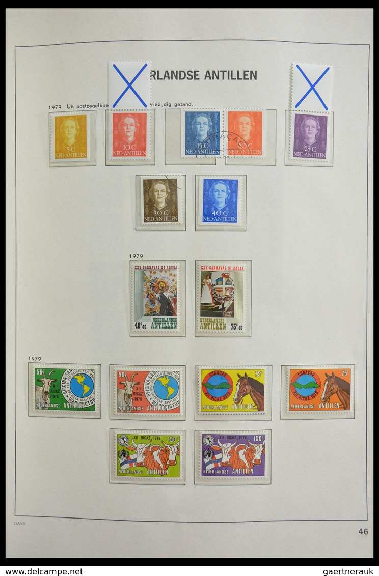 Curacao: 1873-1980: Complete, almost only MNH and mint hinged collection (few stamps cancelled) Cura