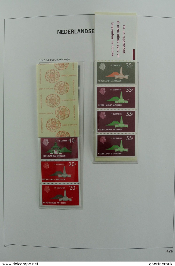 Curacao: 1873-2000: Almost complete, mostly MNH and mint hinged collection Curaçao 1873-2000 in 2 Da