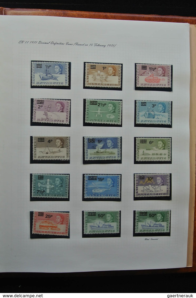 Falklandinseln: 1937-1998: Well filled, mostly MNH (till 1949 hinged) collection Falkland Islands 19