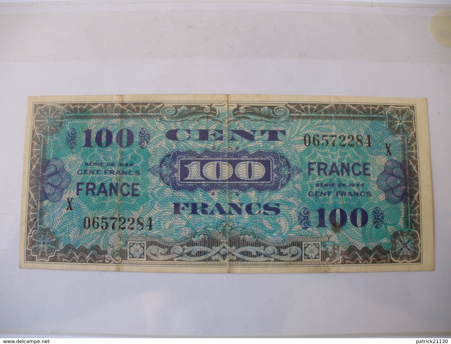 100 F FRANCE TYPE 1945 SERIE GRAND X - Autres & Non Classés