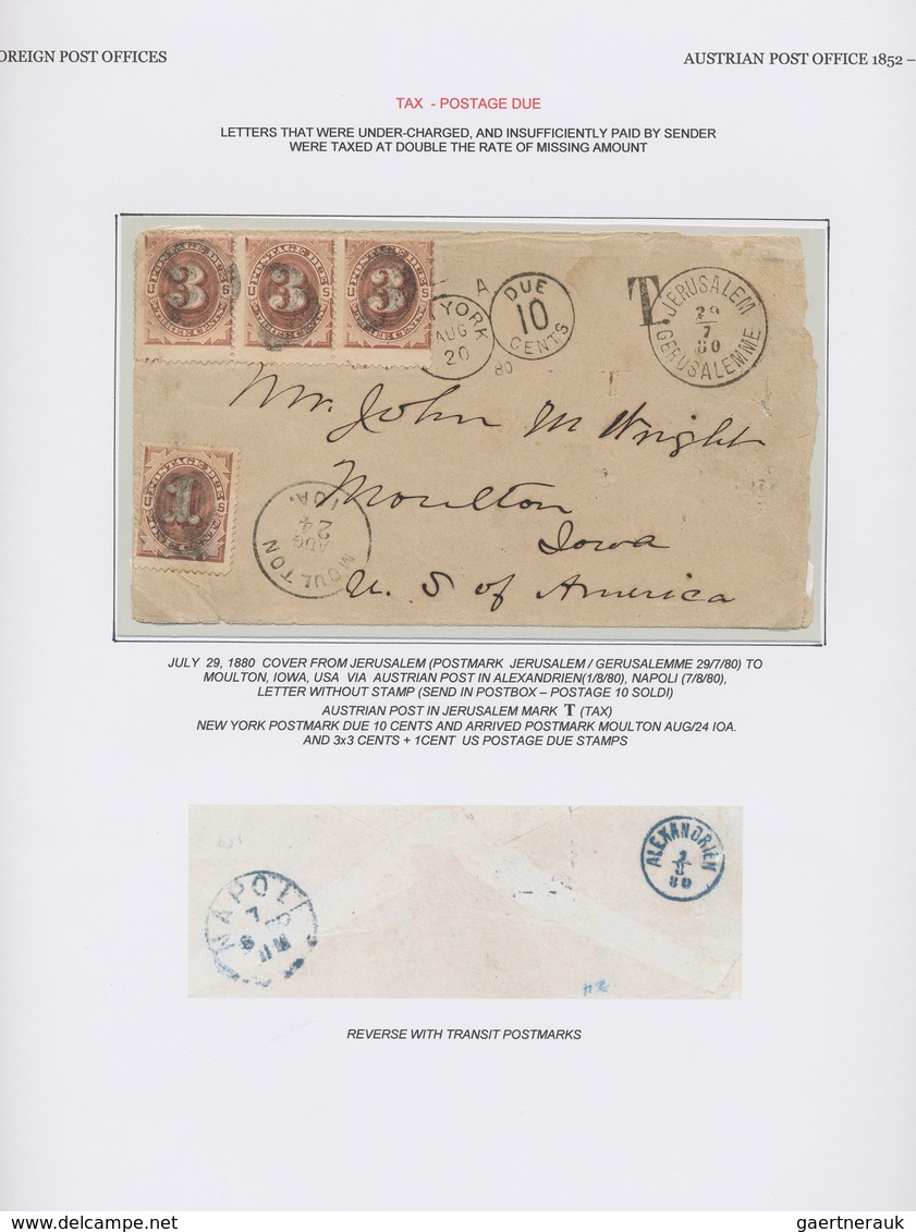 Holyland: 1655-1917, "JERUSALEM OF GOLD" Exhibition Collection on 128 leaves starting with Francisca