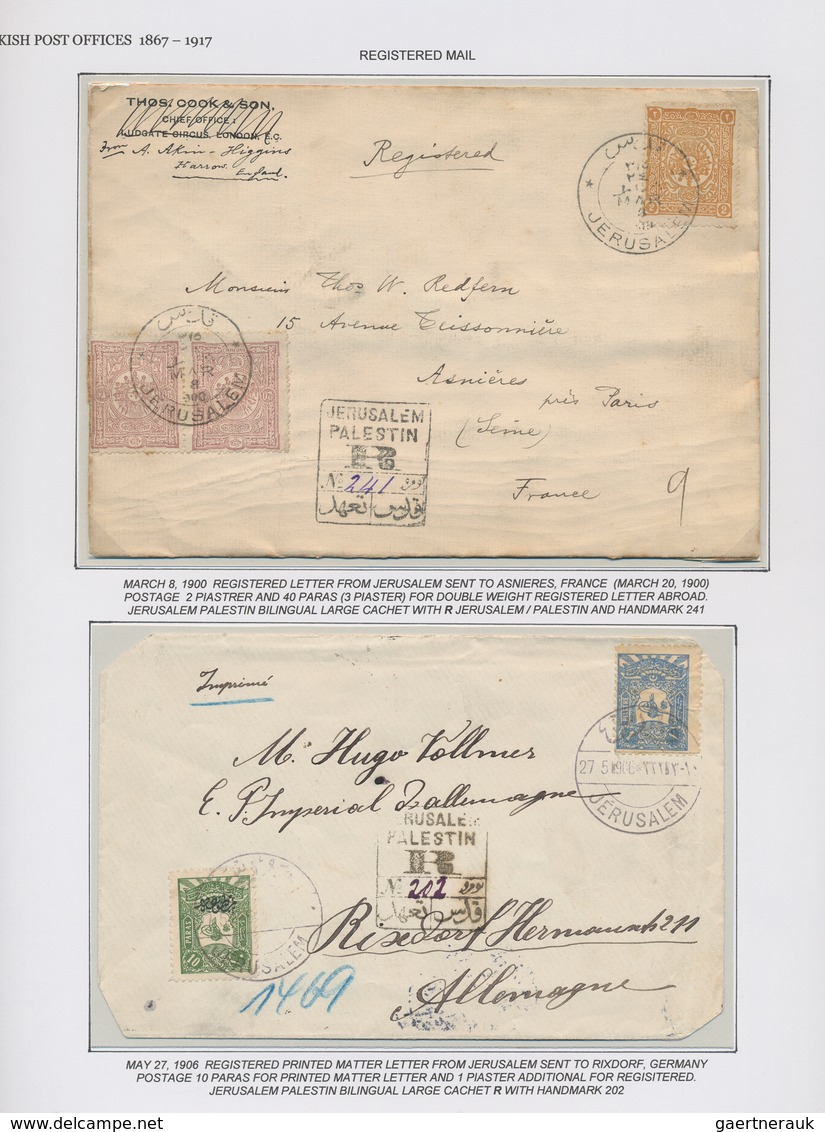 Holyland: 1655-1917, "JERUSALEM OF GOLD" Exhibition Collection on 128 leaves starting with Francisca