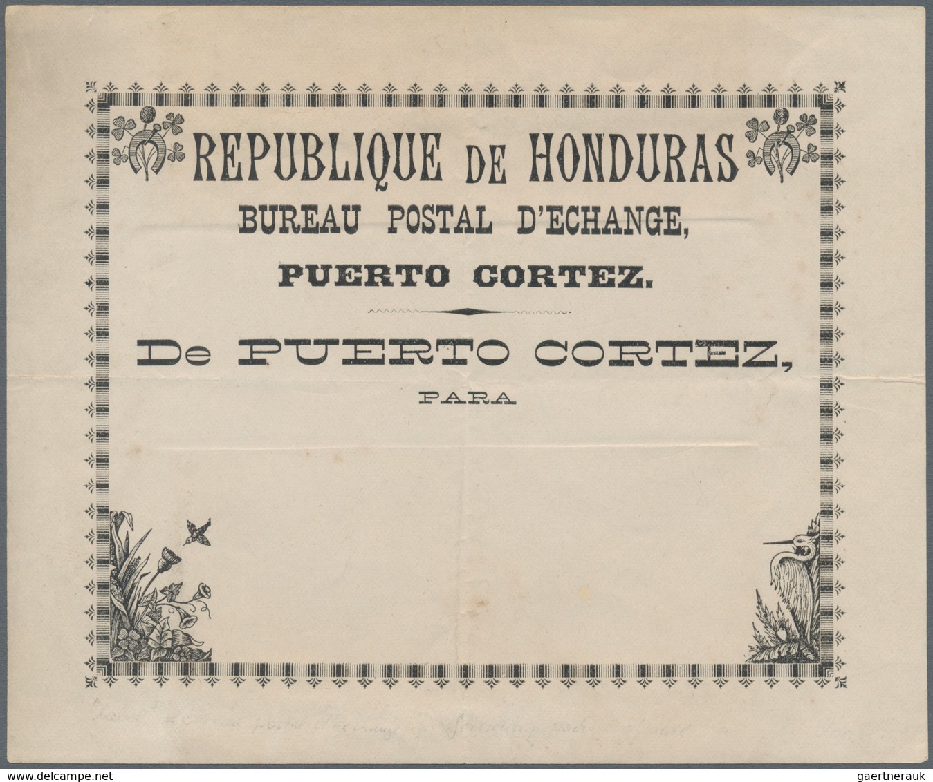 Honduras - Ganzsachen: 1880/1985 (ca.) AEROGRAMMES Accumulation Of Ca. 875 Aerogrammes Incl. Some Ol - Honduras