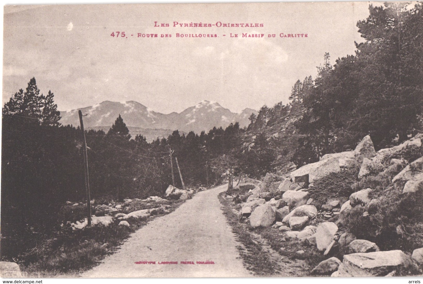 FR66 LES BOUILLOUSES - Labouche 475 - Route Des Bouillouses - Le Massif Du Carlitte - Belle - Other & Unclassified