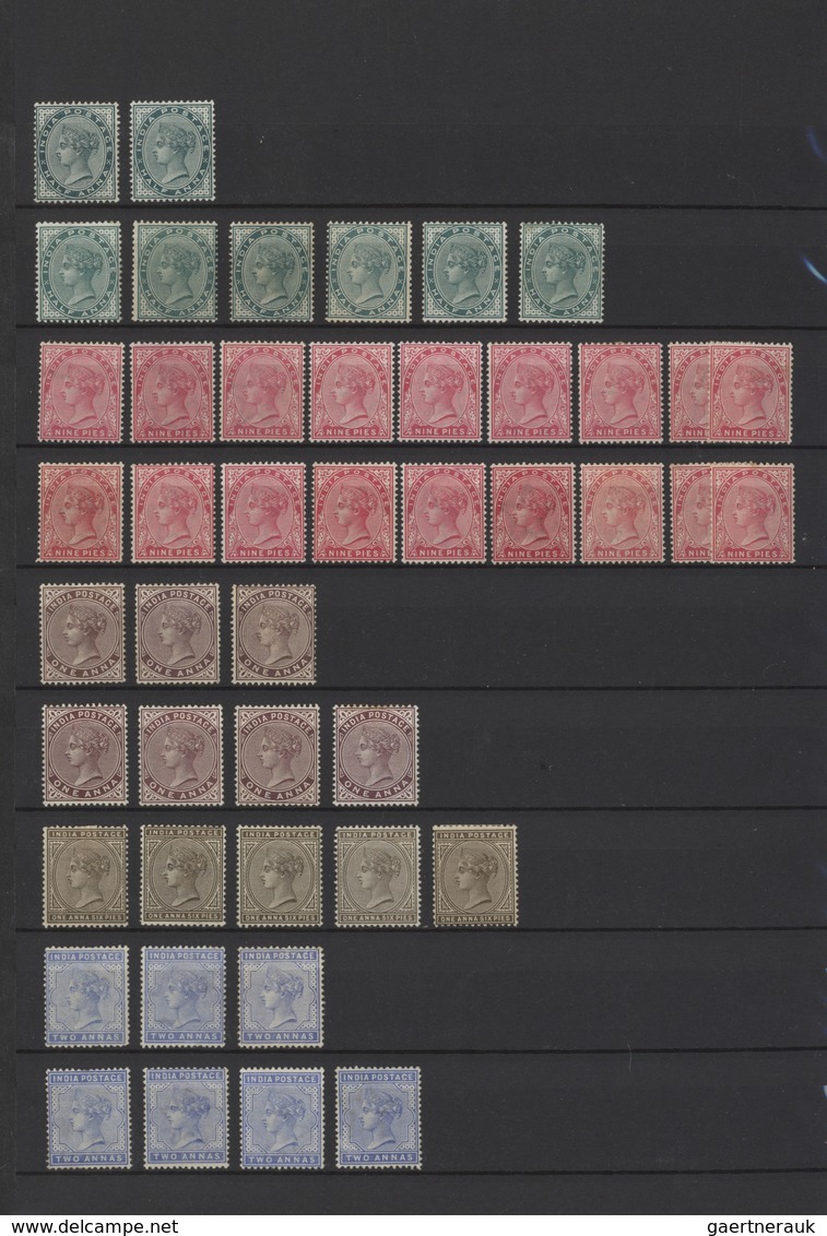 Indien: 1856-1946 MINT Collection Of British India Stamps, Including Most Of The Stamps Issued, Star - 1852 Provinz Von Sind