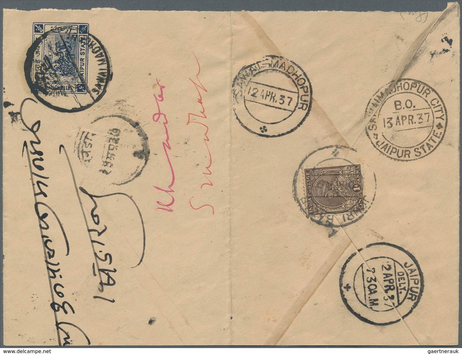 Indien: 1880's/1950's Ca.: Accumulation Of About 170 Covers, Postcards And Postal Stationery From In - 1852 Provinz Von Sind