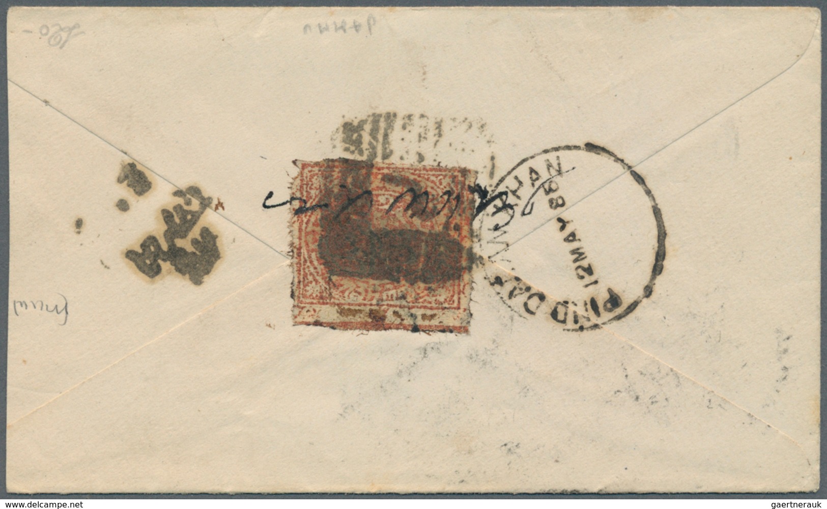 Indien: 1880's/1950's ca.: Accumulation of about 170 covers, postcards and postal stationery from In