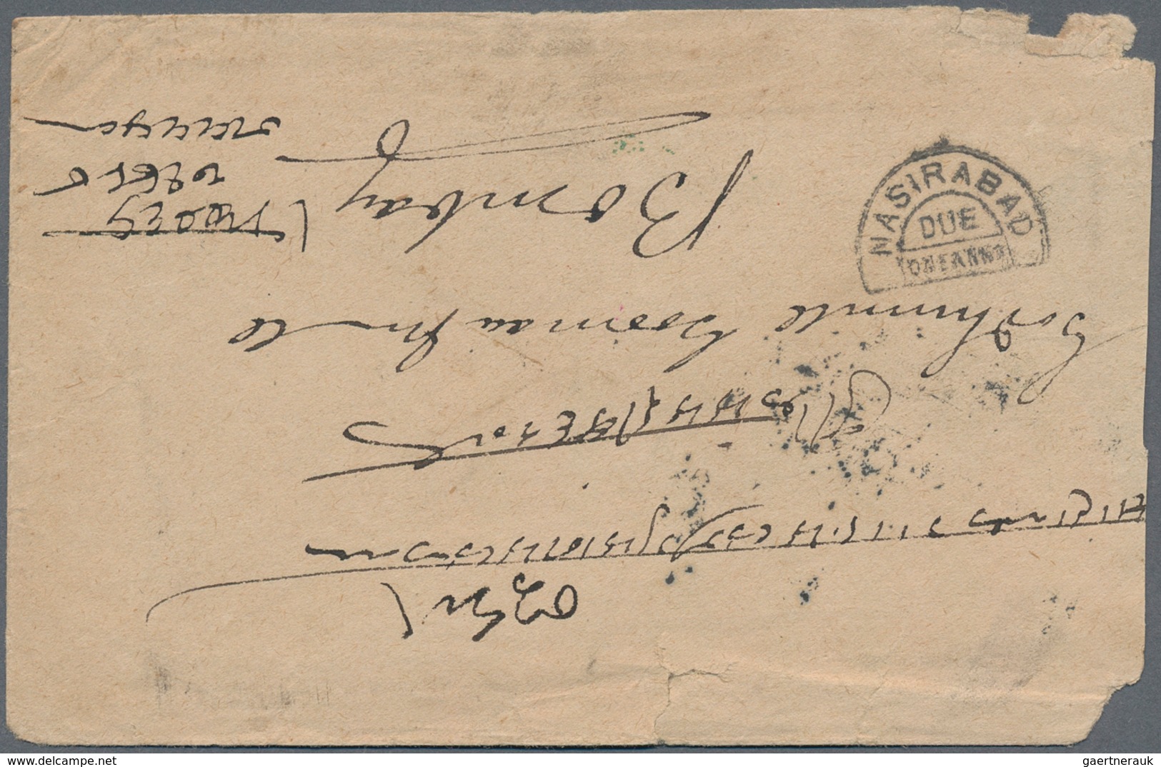 Indien: 1890/1950 (ca.), holding of apprx. 380 covers/cards/ stationeries, showing a nice range of p