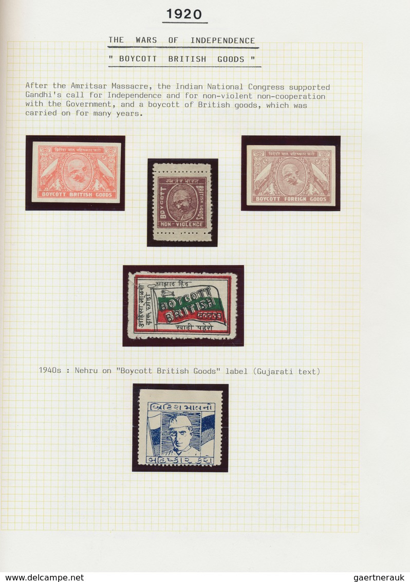 Indien: 1910/2000 (ca.): A Fascinating Collection With Much Based On The Correspondence Of Sir Ernes - 1852 Provinz Von Sind