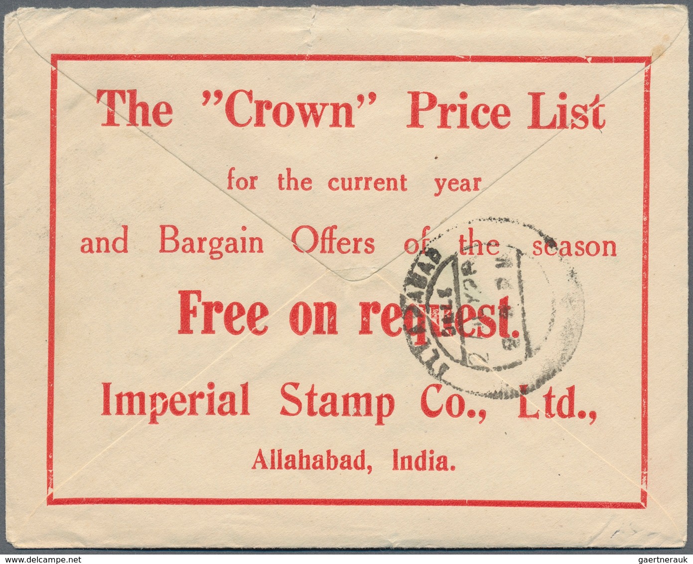 Indien: 1911-36 King George V. Era: About 60 Covers And 30 Postal Stationery Items Including Special - 1852 Provinz Von Sind