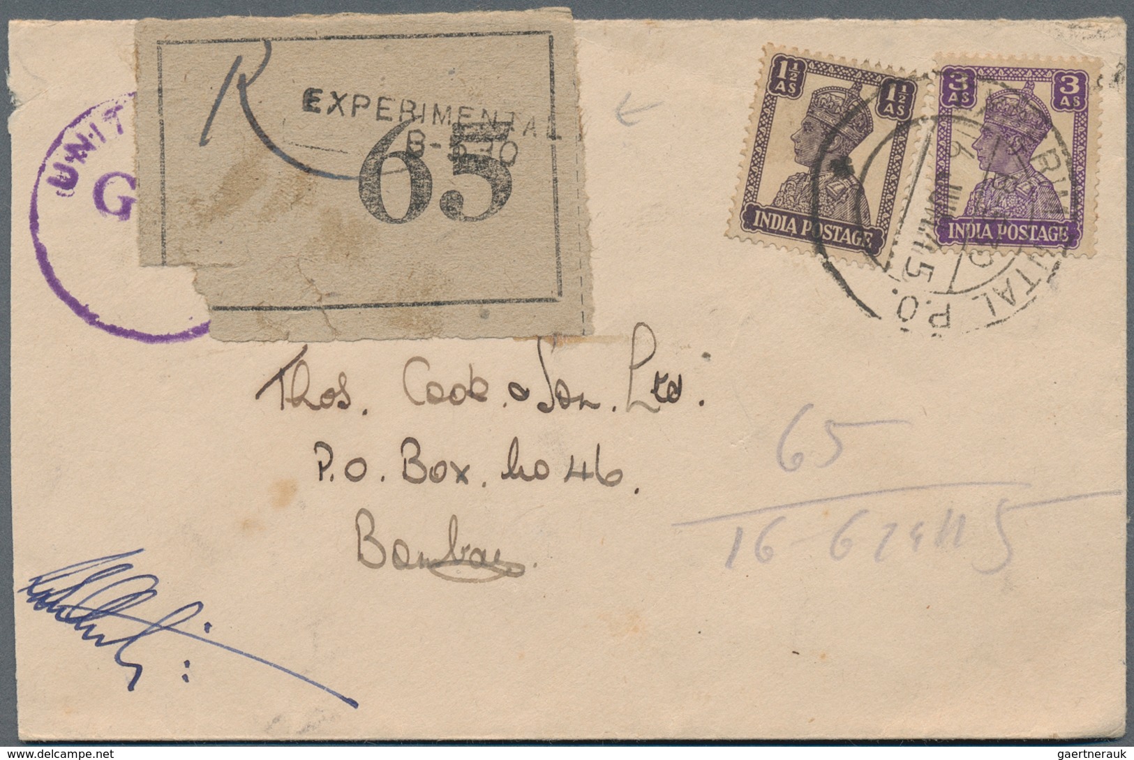 Indien: 1917/47, censored mails group, 28 covers inc. mail from Iraq (2) Madagascar, "naval censor l