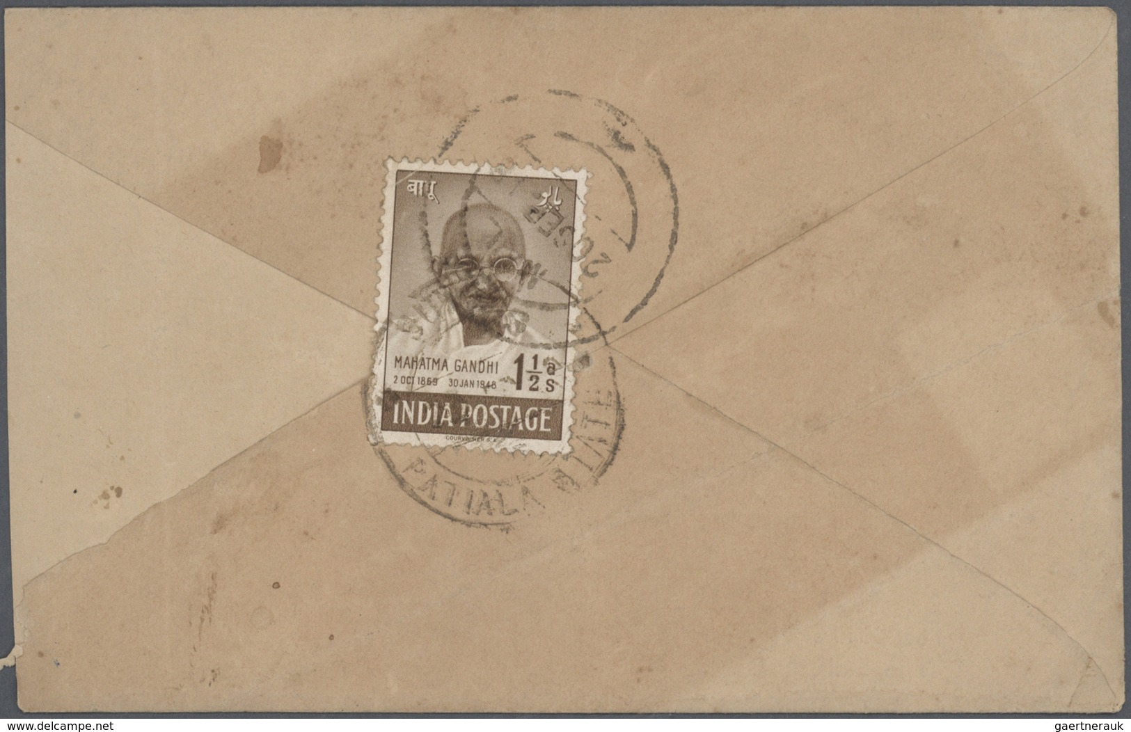 Indien: 1947-1970's: Accumulation Of More Than 500 Post-Independence Covers, Postcards And Postal St - 1852 Provinz Von Sind