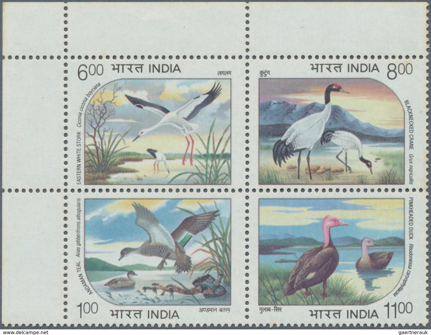 Indien: 1947-2000's ca.: Comprehensive stock of single stamps, complete sets, blocks of four, other