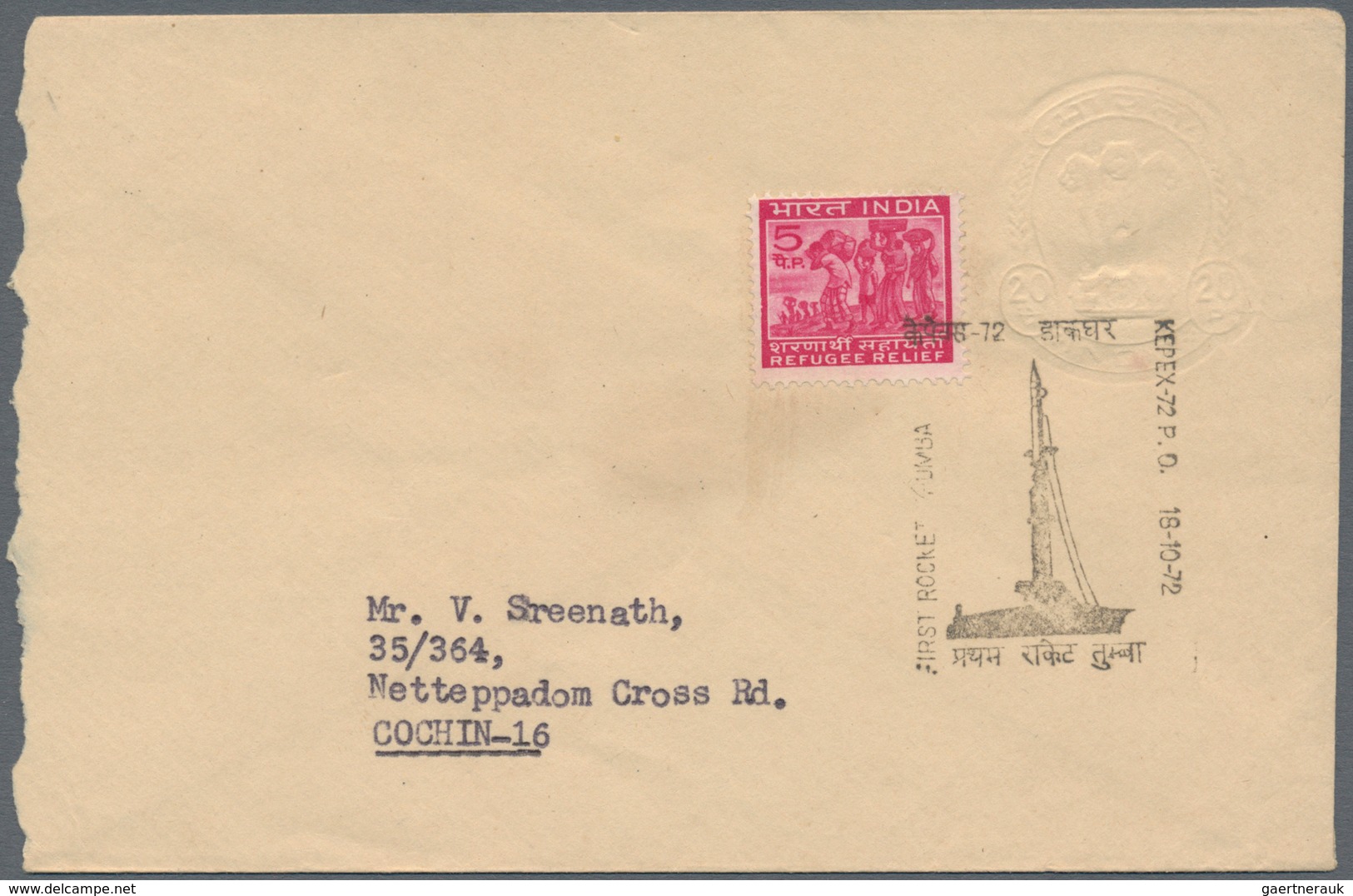 Indien: 1947-modern: About 650 Covers, Postcards And Postal Stationery Items, From Independence To M - 1852 Provinz Von Sind