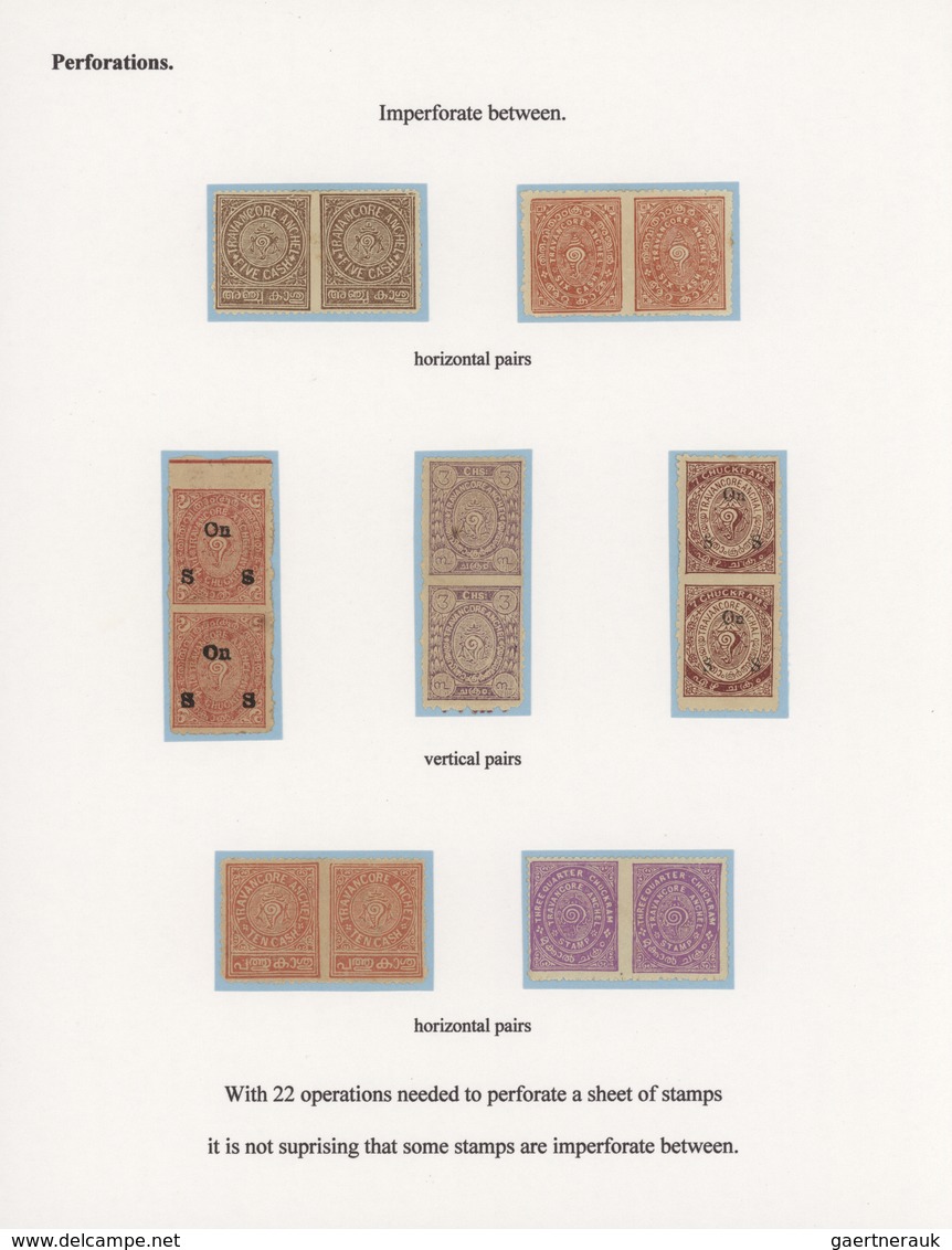 Indien - Feudalstaaten: 1868-1949 Comprehensive And Specialized Collection Of Mint And Used Stamps, - Sonstige & Ohne Zuordnung