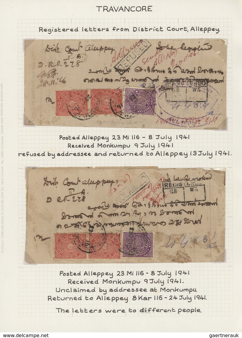 Indien - Feudalstaaten: 1868-1949 Comprehensive And Specialized Collection Of Mint And Used Stamps, - Sonstige & Ohne Zuordnung