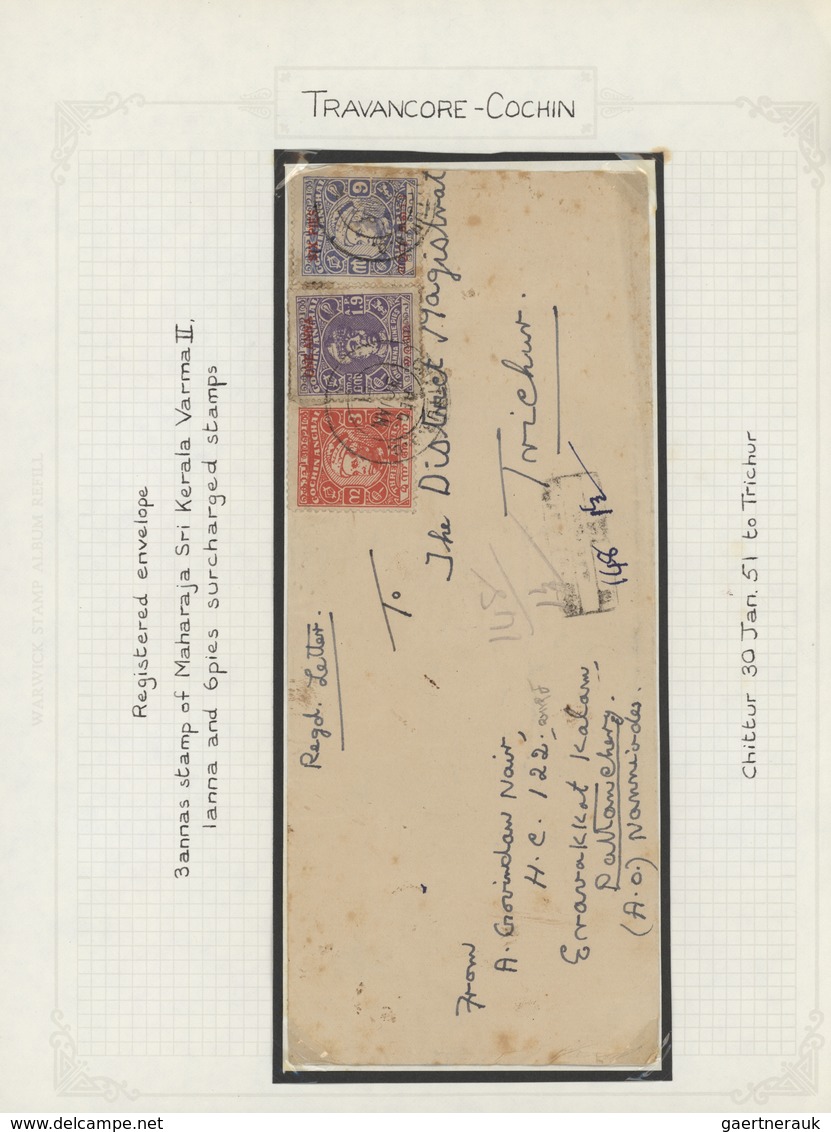 Indien - Feudalstaaten: 1868-1949 Comprehensive and specialized collection of mint and used stamps,