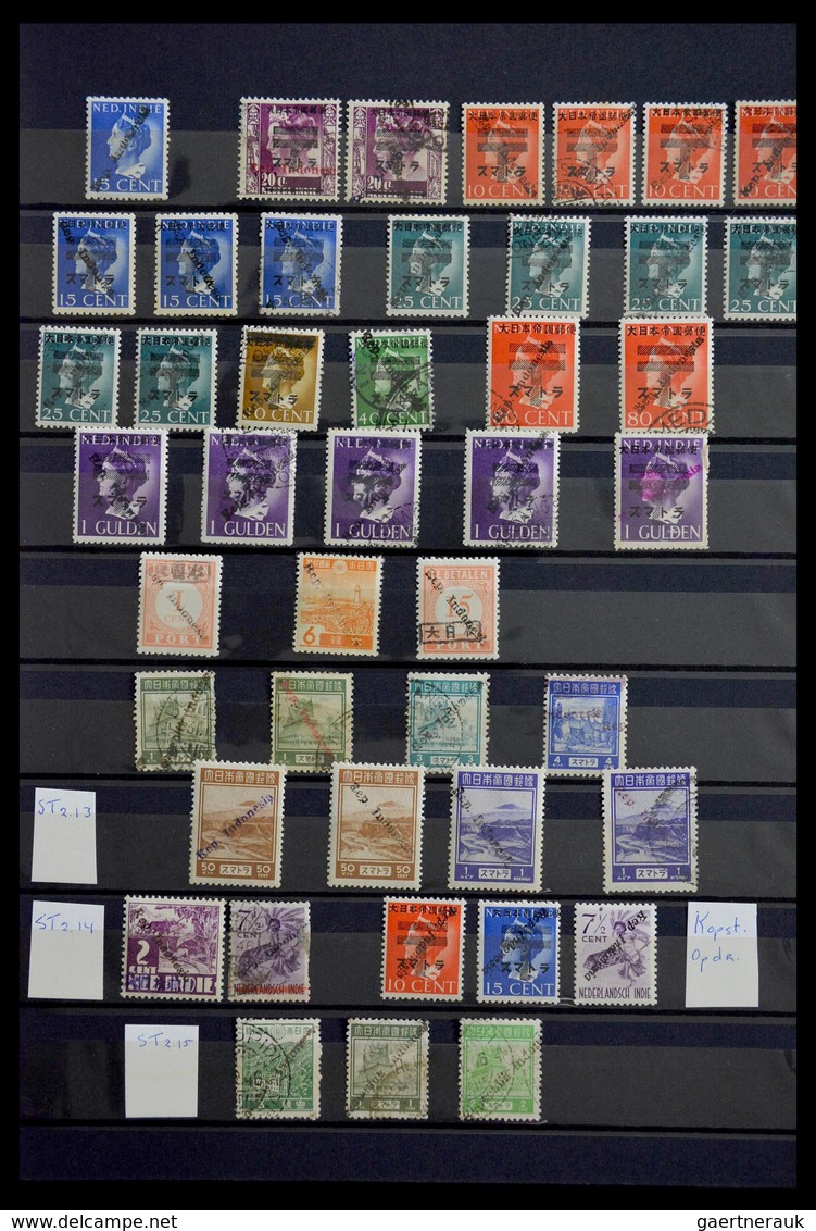 Indonesien: 1945-1948: Very wellf illed, mint hinged and used collection interimperiod Indonesia in