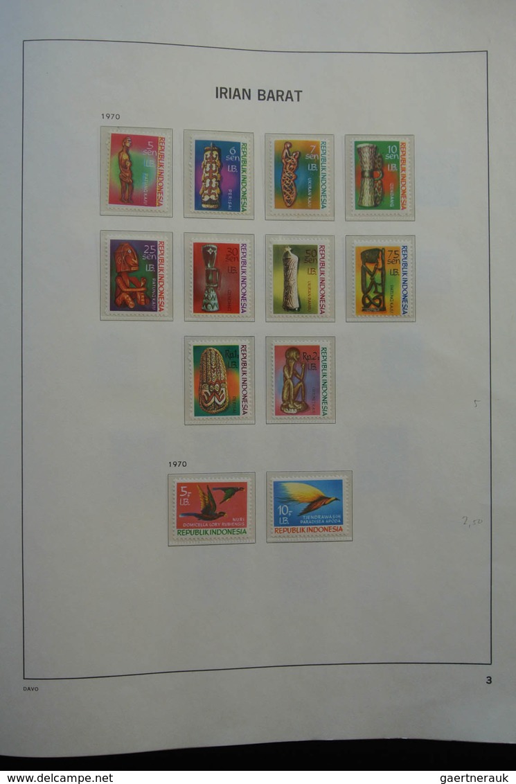 Indonesien: 1949-2012: As good as complete, almost only MNH collection Indonesia 1949-2012 in Davo c