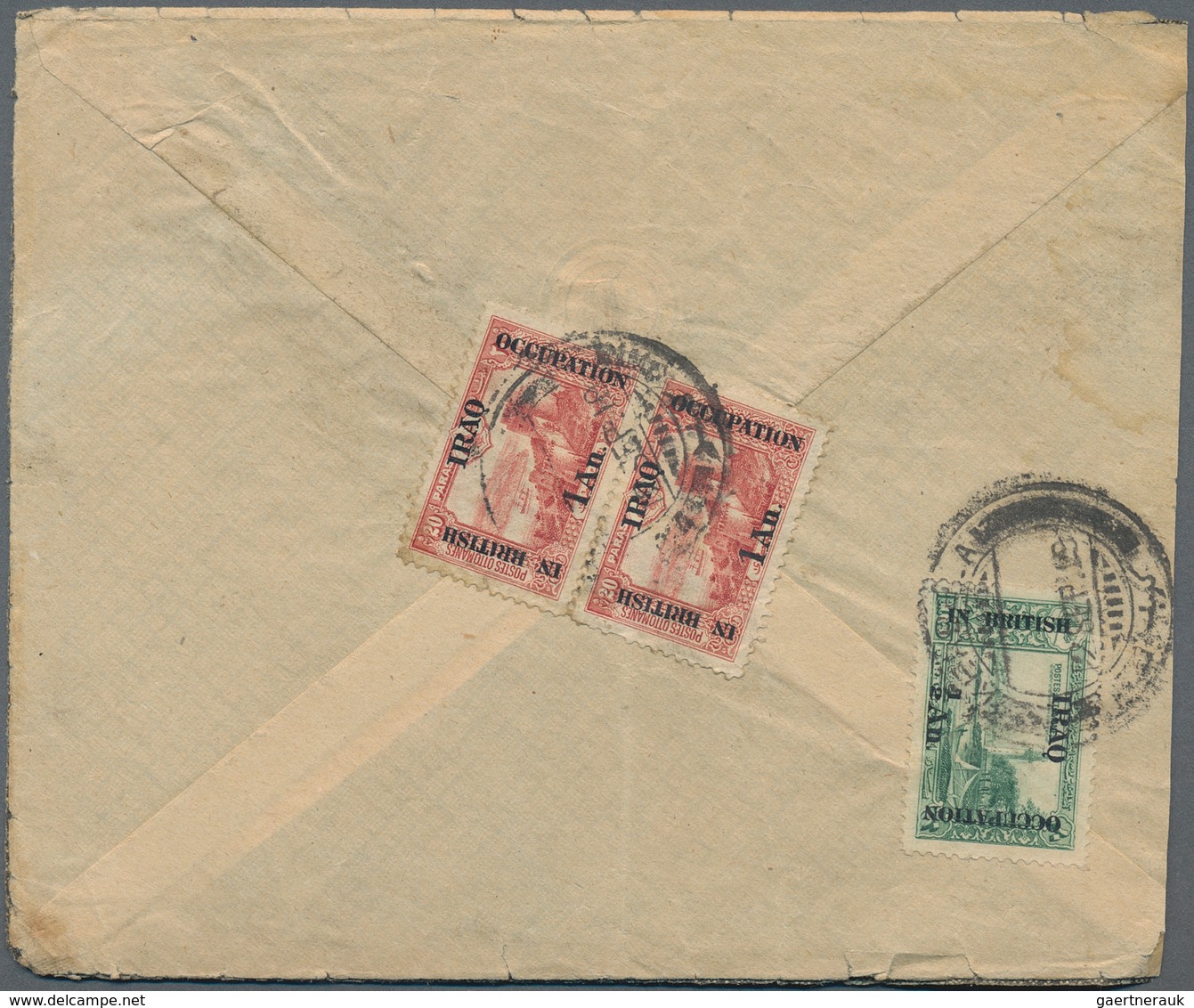 Irak: 1919-1942, Group Of 24 Covers Including One Postal Stationery Card And A Back Only, With Vario - Irak